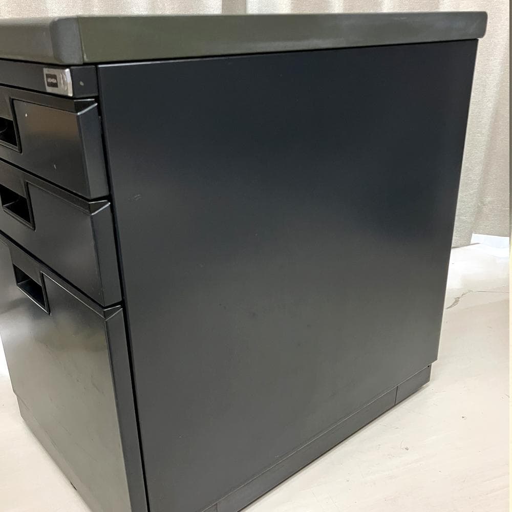 #2774-4　UCHIDA　スチールワゴン　サイドワゴン　デスクワゴン