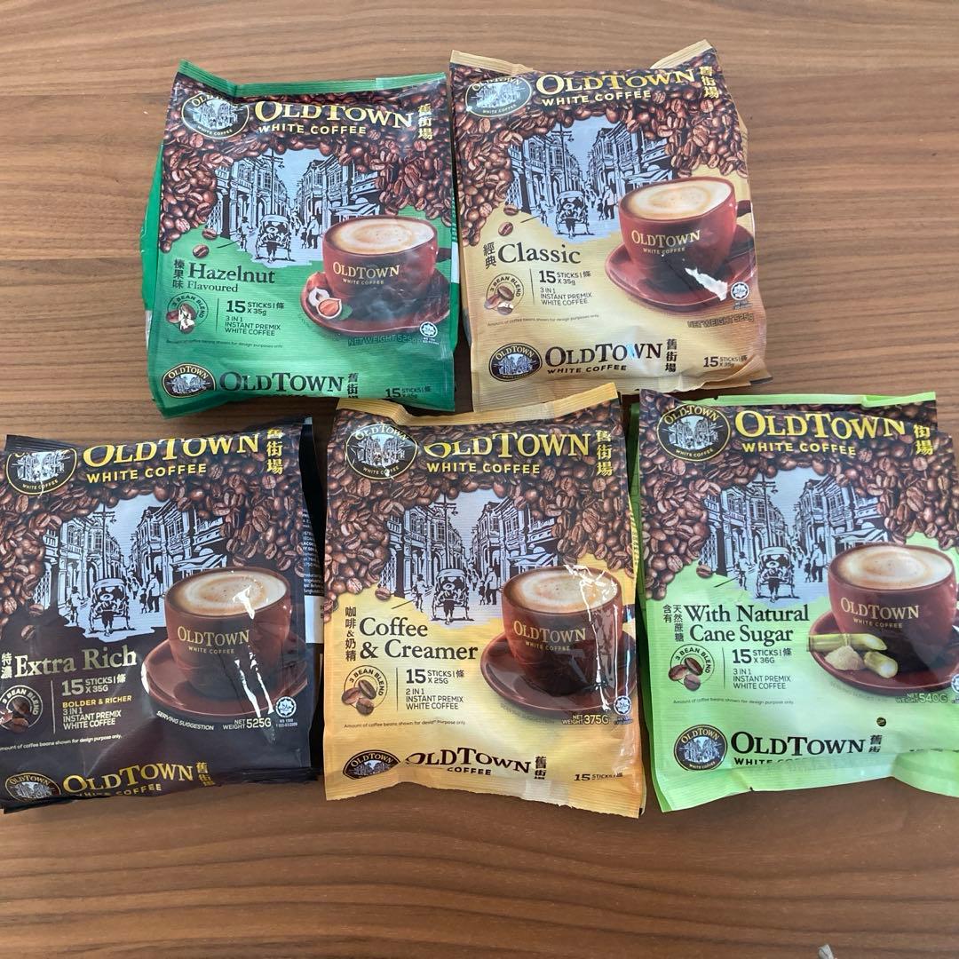 OLDTOWN ホワイトコーヒー 5種セット