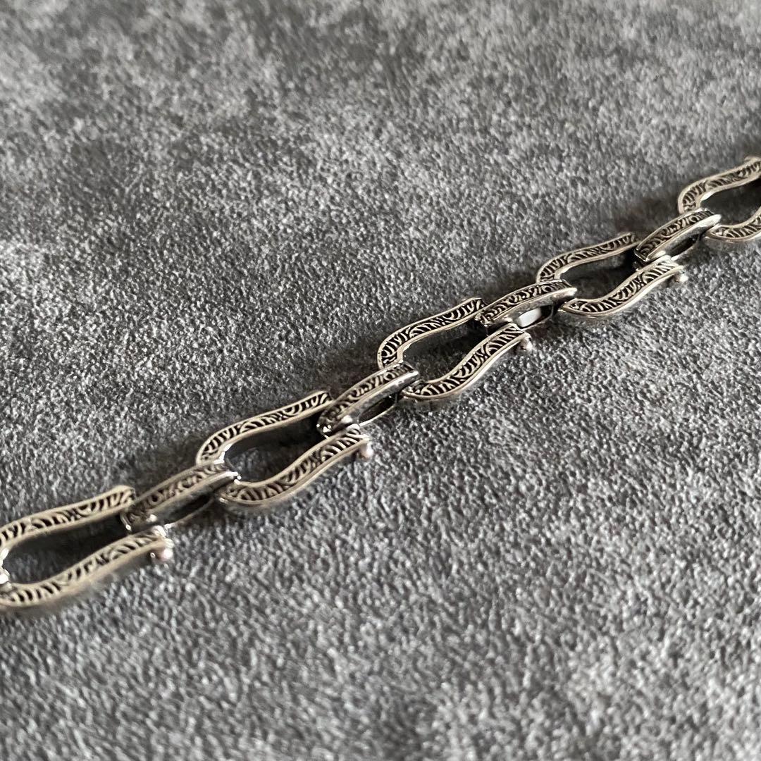 メキシカンジュエリー シルバー925 ホースシュー ブレスレット ヴィンテージ