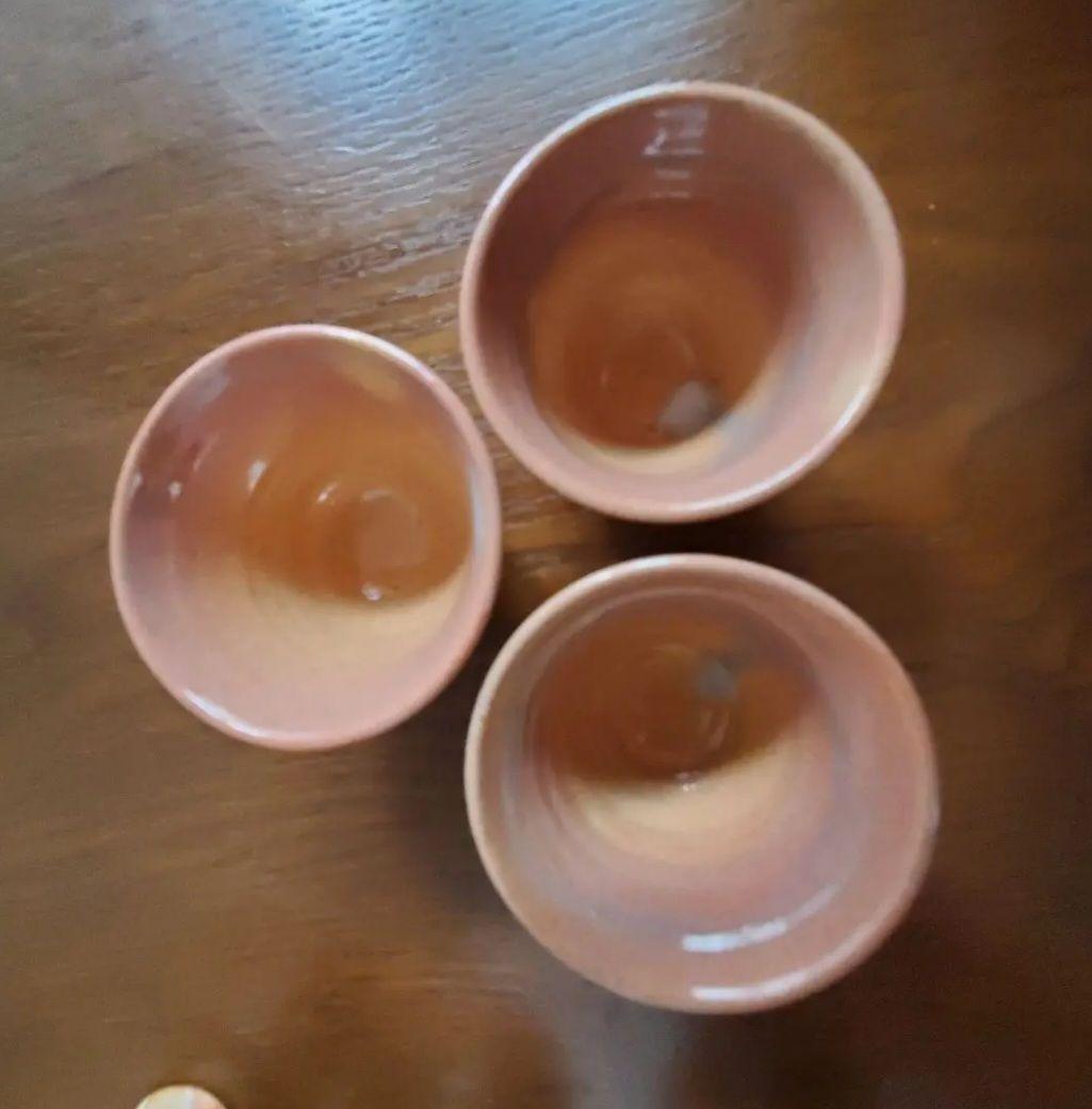 萩焼　11代 大和松雁作　玉露茶器セット