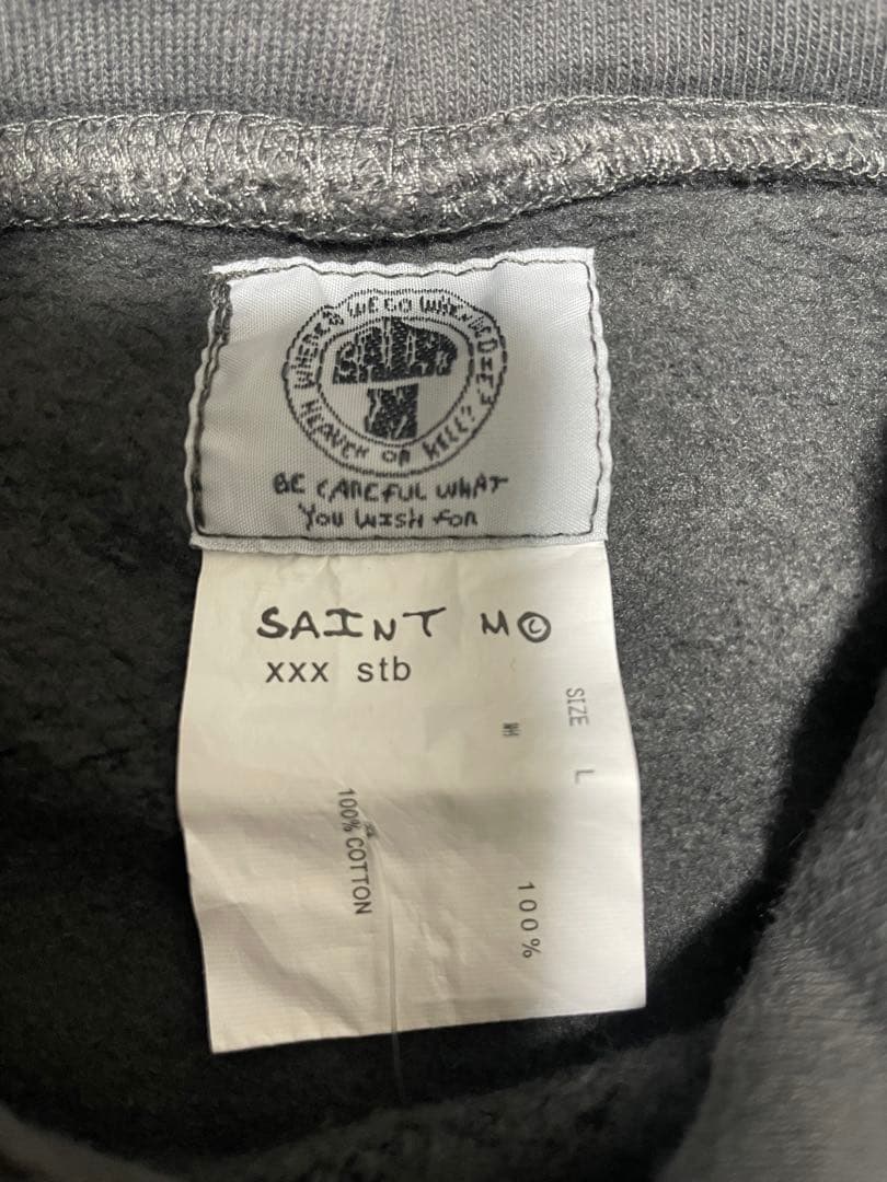 SAINT M××××× セントマイケル DENIM TEARS パーカー L