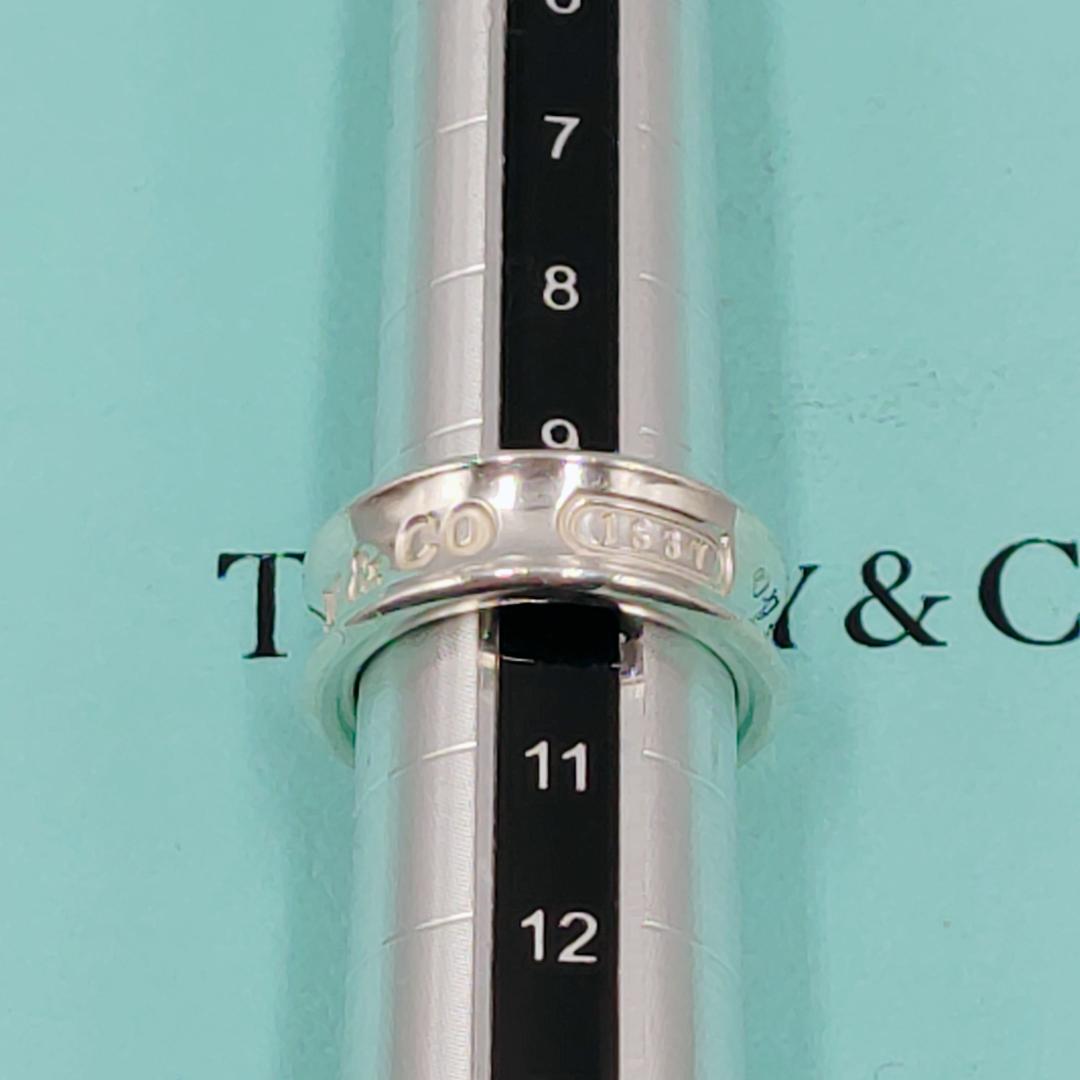 美品【リペア済み】Tiffany & Co　ティファニー 　ナローリング 10号