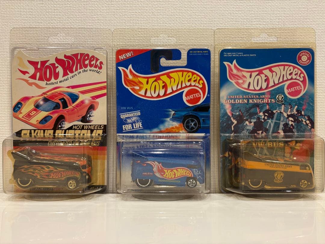 古い HW VW DRAG BUS 3台セット VWBUS ワーゲン まとめ売り