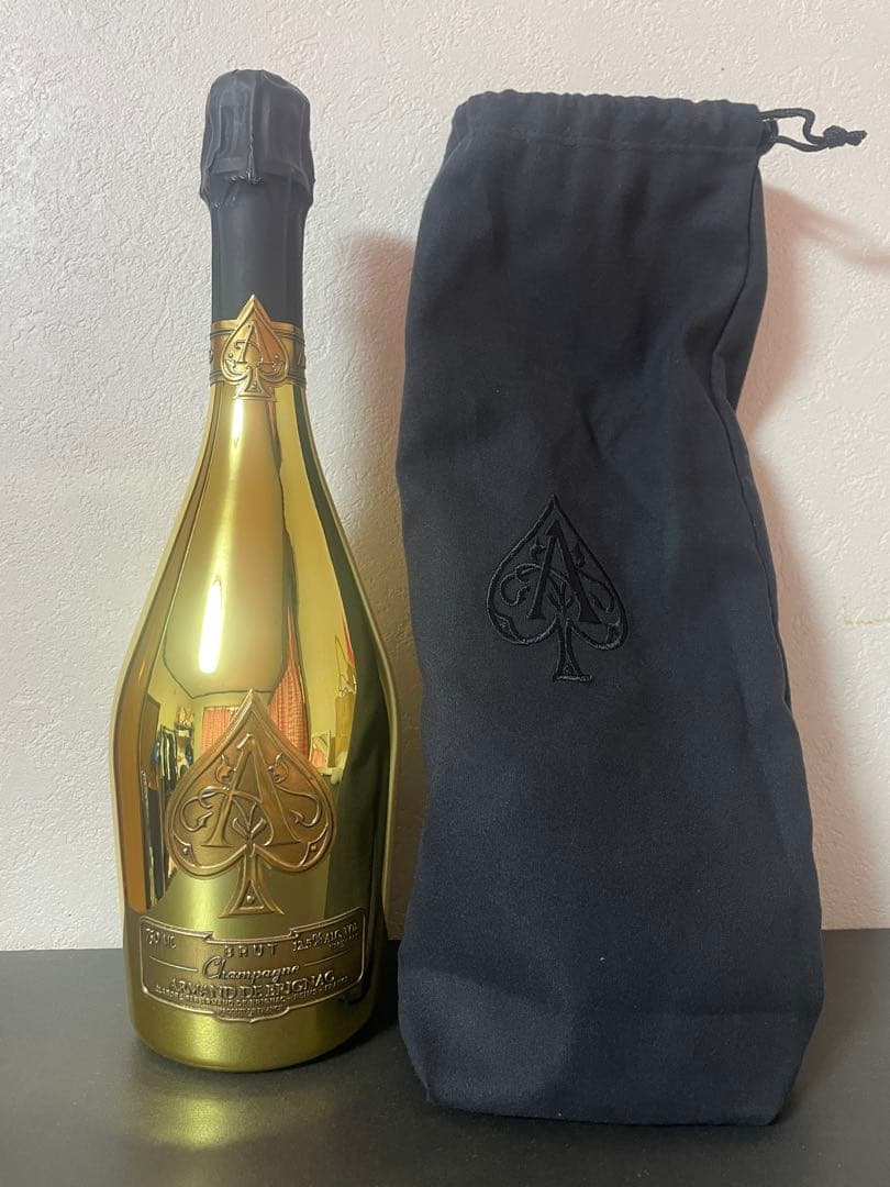 【早い者勝ち】新品 袋付 Armand de Brignac アルマンドゴールド