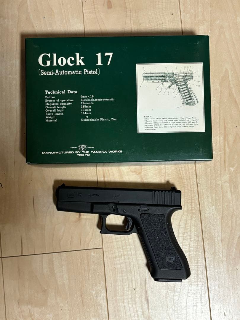タナカワークス　グロック17モデルガン