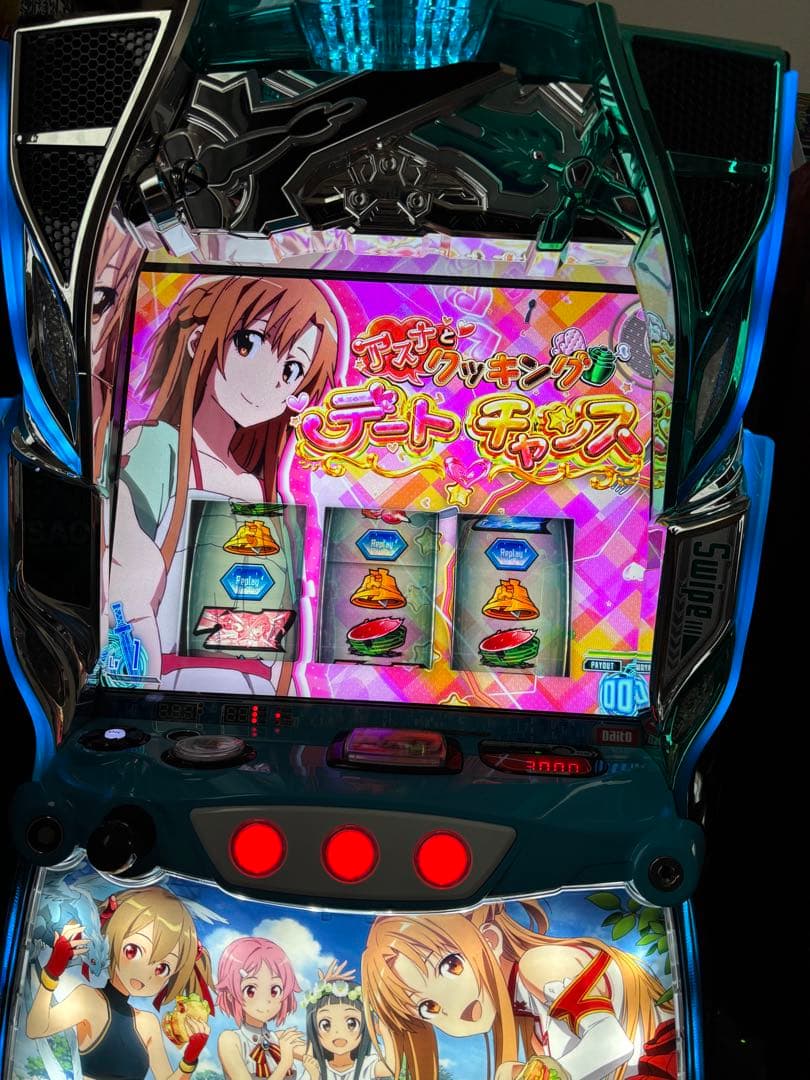 パチスロ　スロット　実機　ソードアート・オンライン ピクニックパネル　スマスロ