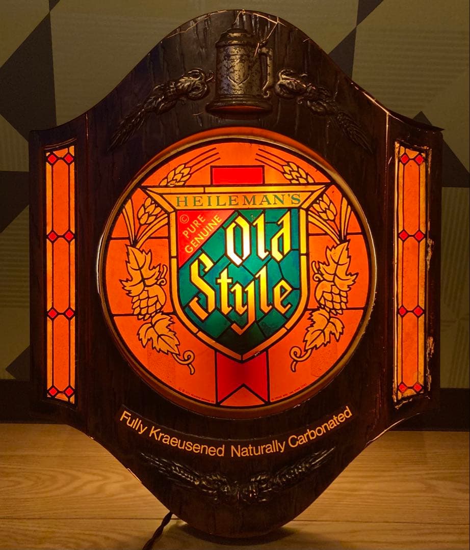 オールドスタイルビール ヴィンテージ ネオンサイン アメリカン雑貨 ランプ 看板