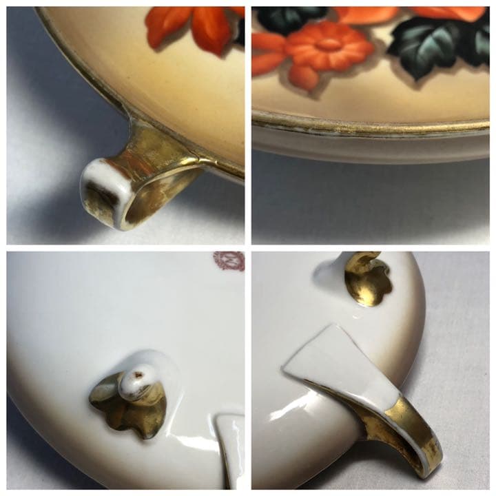 【中古/ヴィンテージ もうすぐアンティーク】オールドノリタケ　プレート