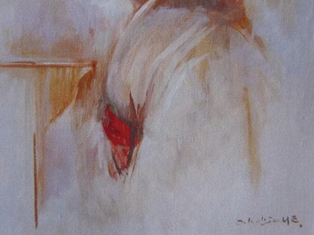 上尚司、むすめ、希少な画集より、新品高級額・額装付、状態良好