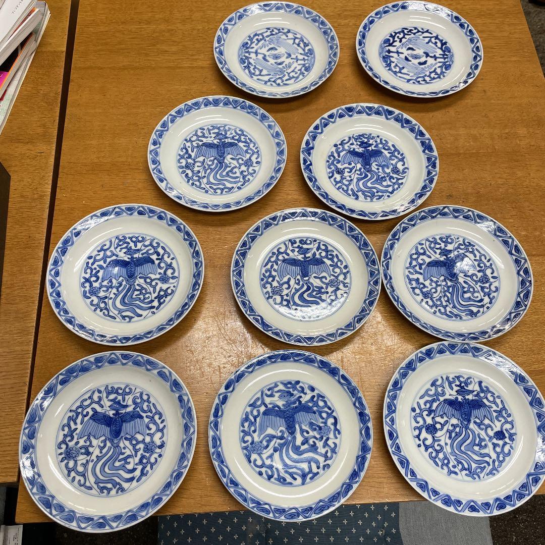 伊万里焼、10枚