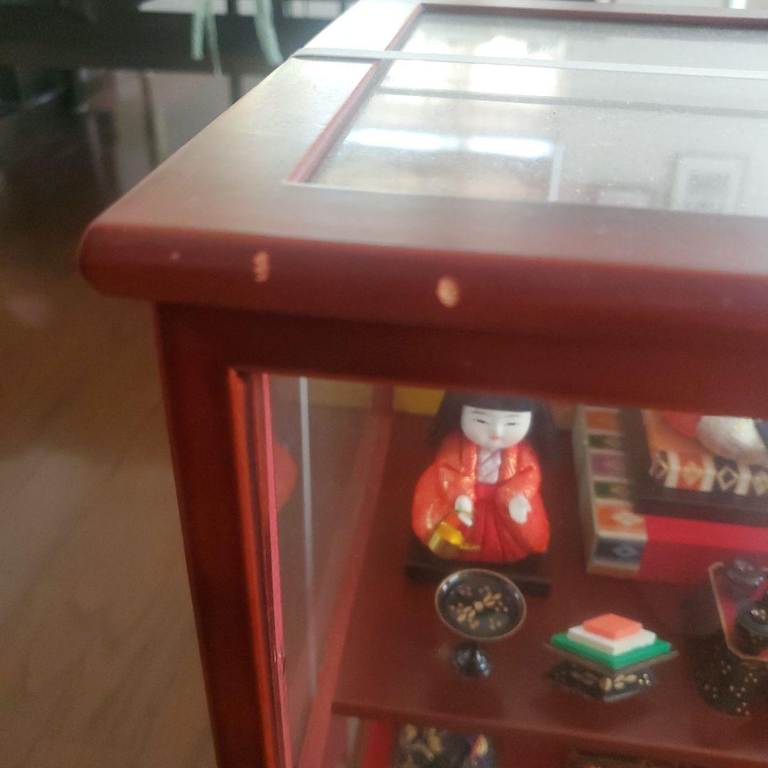 ひな人形セット、勢揃い