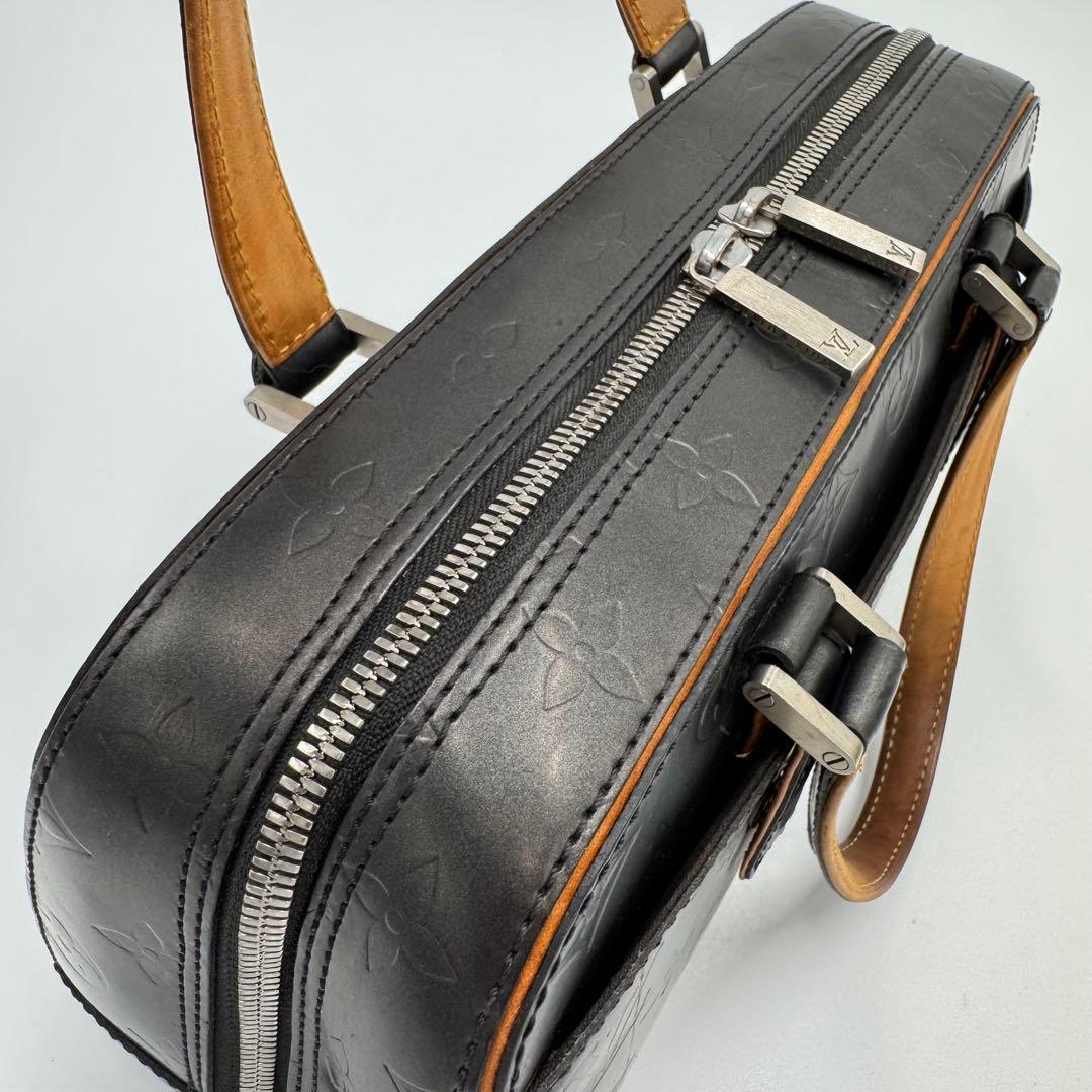 ルイヴィトン モノグラム マット シェルトン ハンドバッグ ノワール