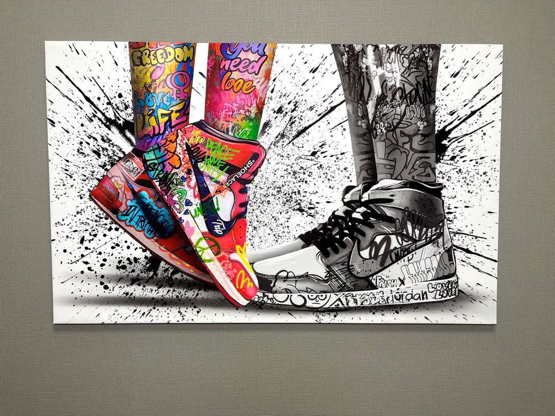 No.78超絶特大サイズ♡キャンバスアート　アートポスター　ジョーダン　NIKE