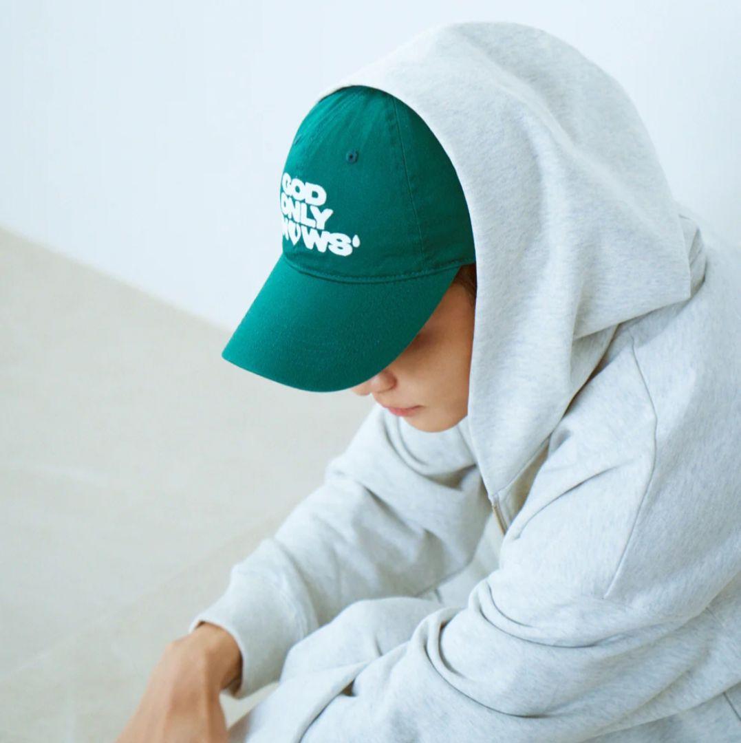 GOD ONLY KNOWS ロゴキャップ　グリーン　岩田剛典着用カラー