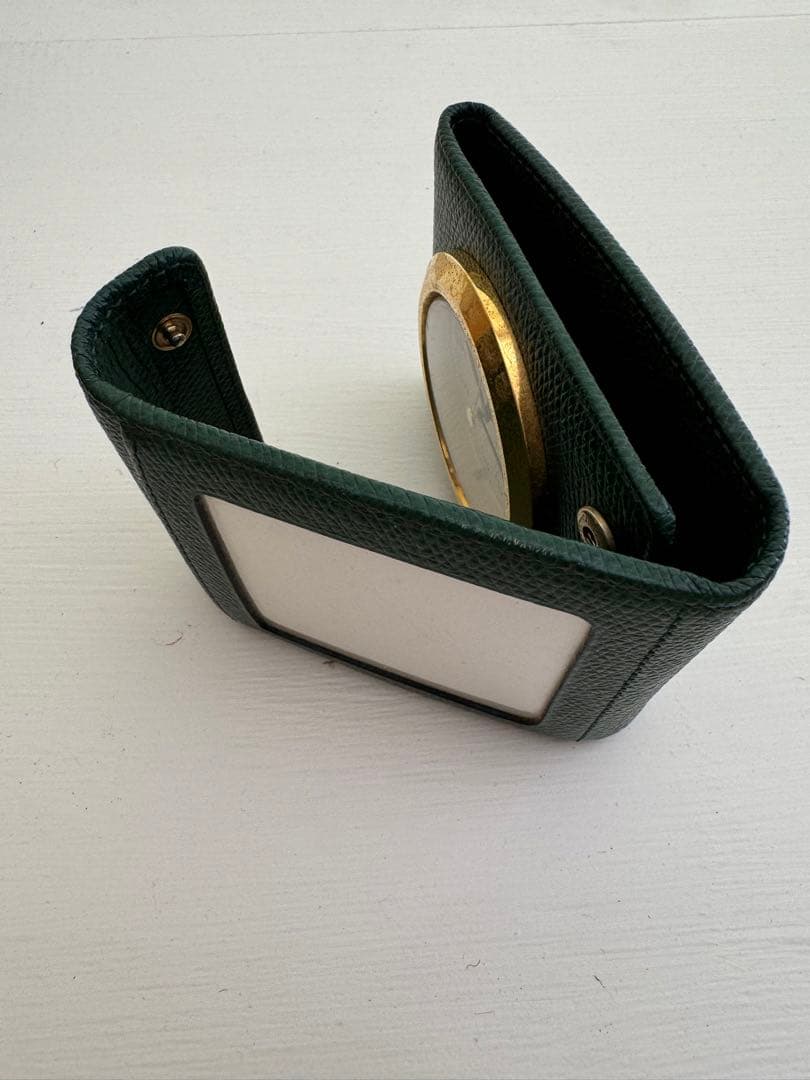 和光トラベル時計　緑