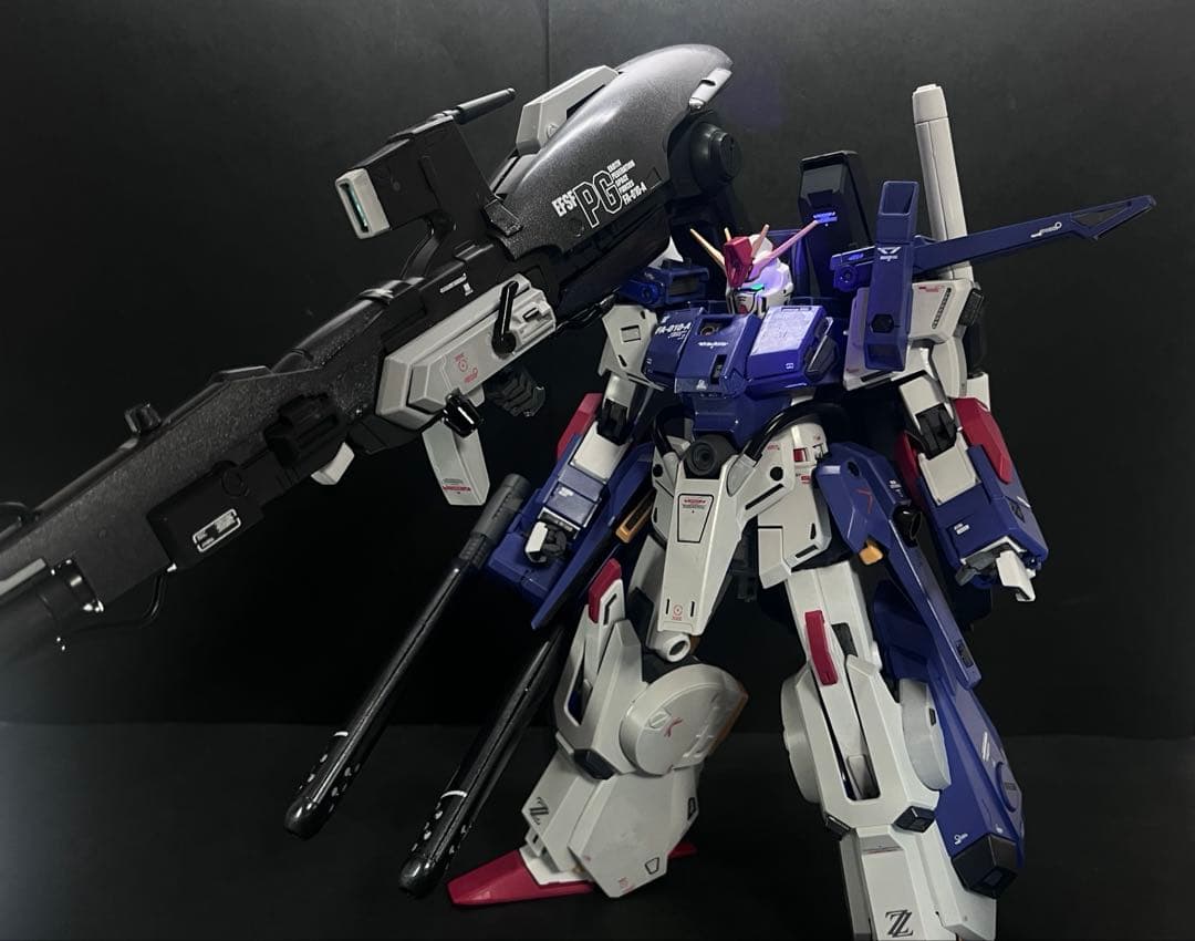 ガンプラ全塗装完成品　フルアーマーZZガンダム　verka