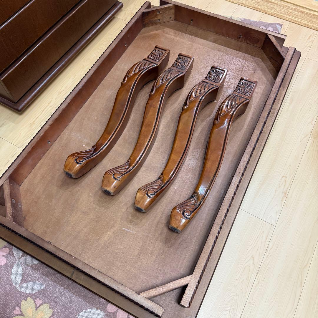 りりか様【定価60万円】インポートロッサ アンティークダイニングセット 椅子4脚