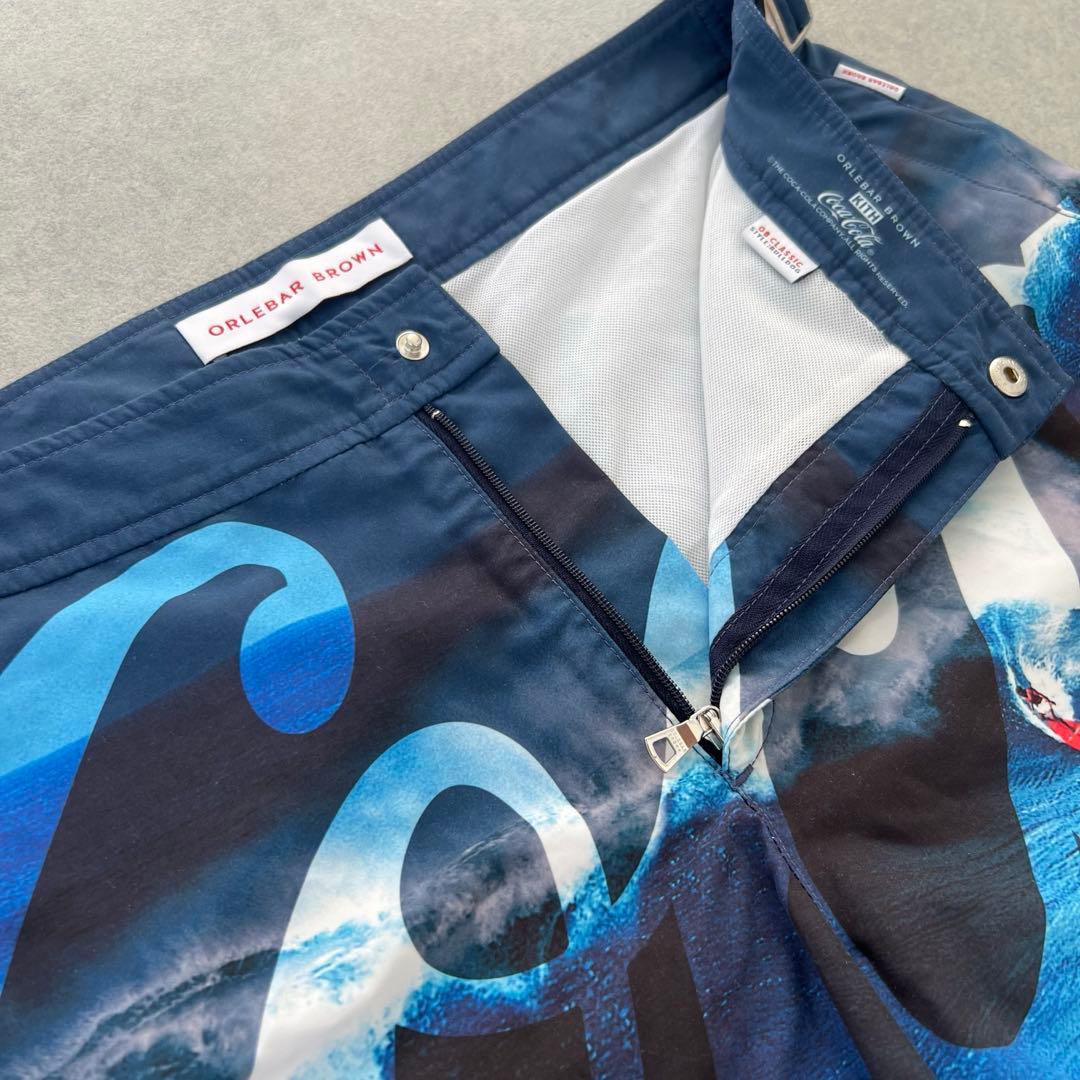 Kith x Coca-Cola x Orelebar Brown スイムパンツ