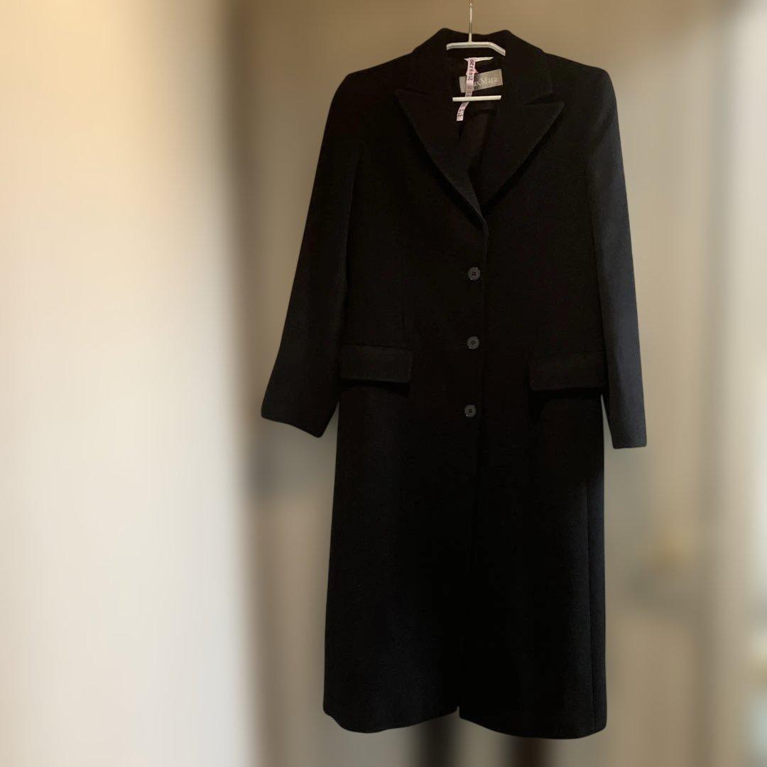 K o t o　マックスマーラ　チェスターコート　黒　美品