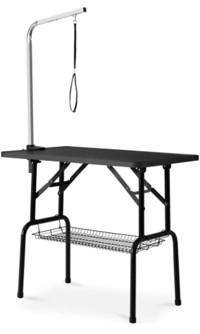 【美品✨️】折りたたみ トリミングテーブル ブラック