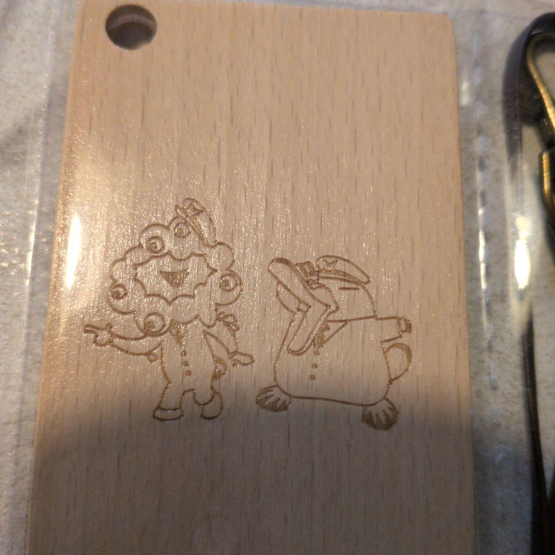 万博限定　ICOCA　ミャクミャク　 木製キーホルダー 　EXPO2025