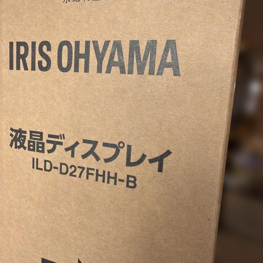 アイリスオーヤマ モニター 27インチ ILD-D27FHH-B