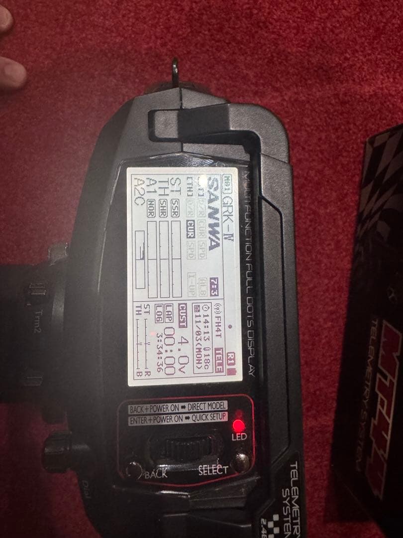 サンワ　プロポ mt44 受信機 rx482 セット