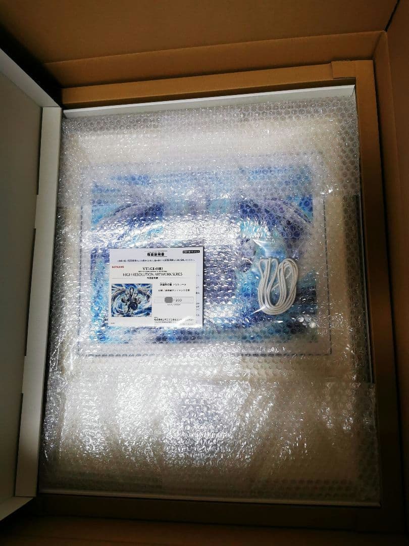 遊戯王 HIGH-RESOLUTION ARTWORK SERIES 氷結界の龍