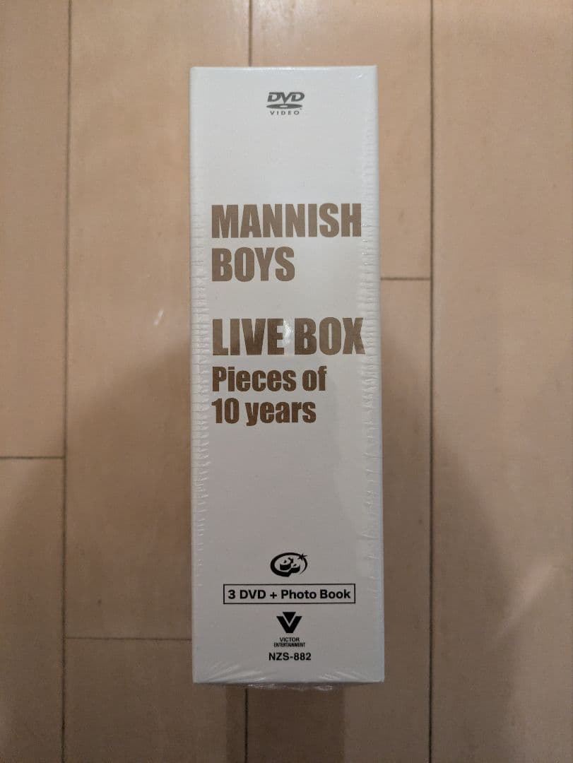 新品未開封 MANNISH BOYS LIVE BOX 斉藤和義×中村達也