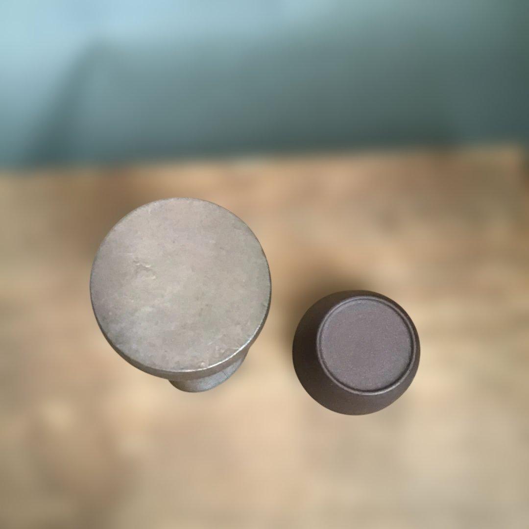 古常滑焼　陶器徳利、ぐい吞み　お猪口　2個セット