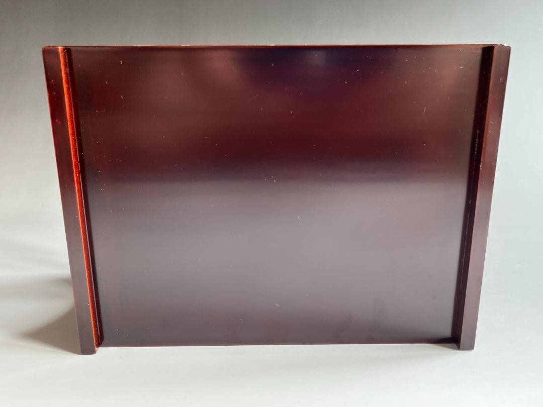 川瀬表完　香狭間透し溜　莨盆　茶道具