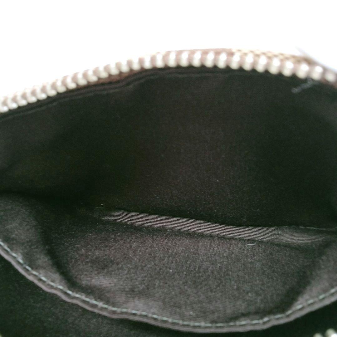 コーチ アクセサリーポーチ ハンドバッグ キャンバス レザー シグネチャー