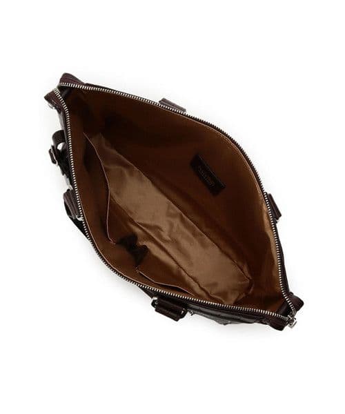 未使用！ KINGZ ブレイン小 (クロコ型押しVer.) 　ダークブラウン