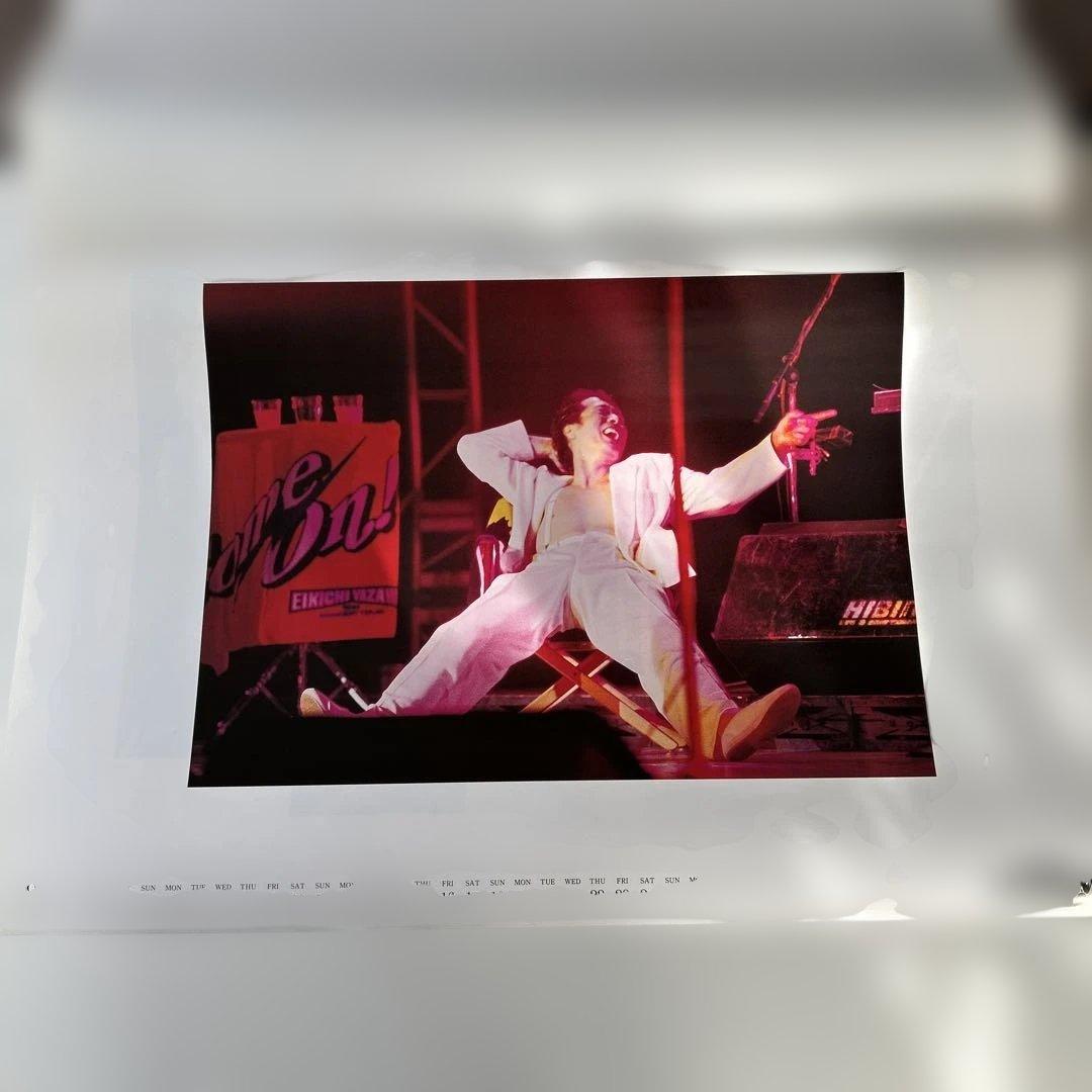 矢沢永吉1994 B2カレンダー 32年前のレア商品です 表紙合わせて13ページ