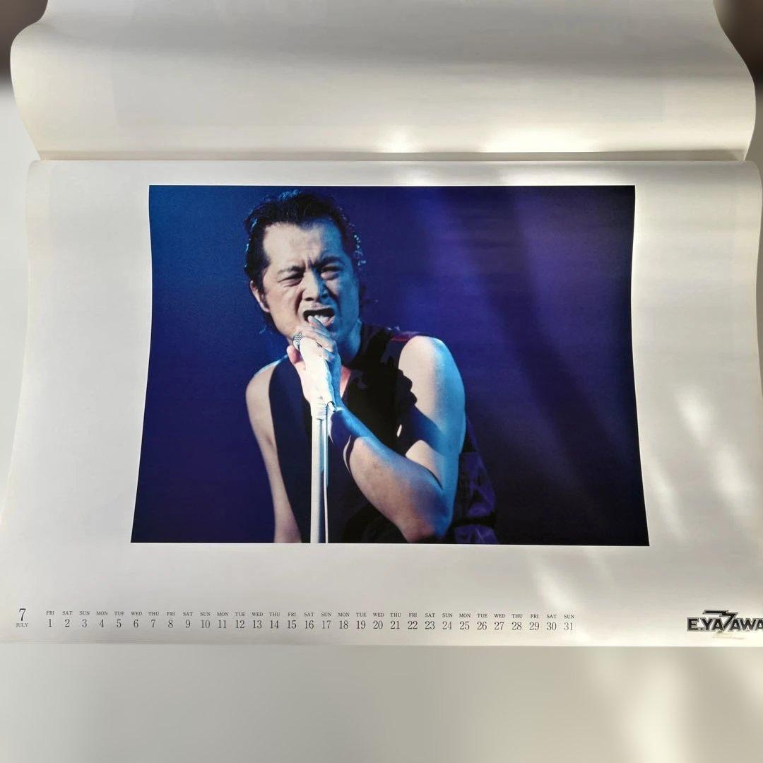 矢沢永吉1994 B2カレンダー 32年前のレア商品です 表紙合わせて13ページ