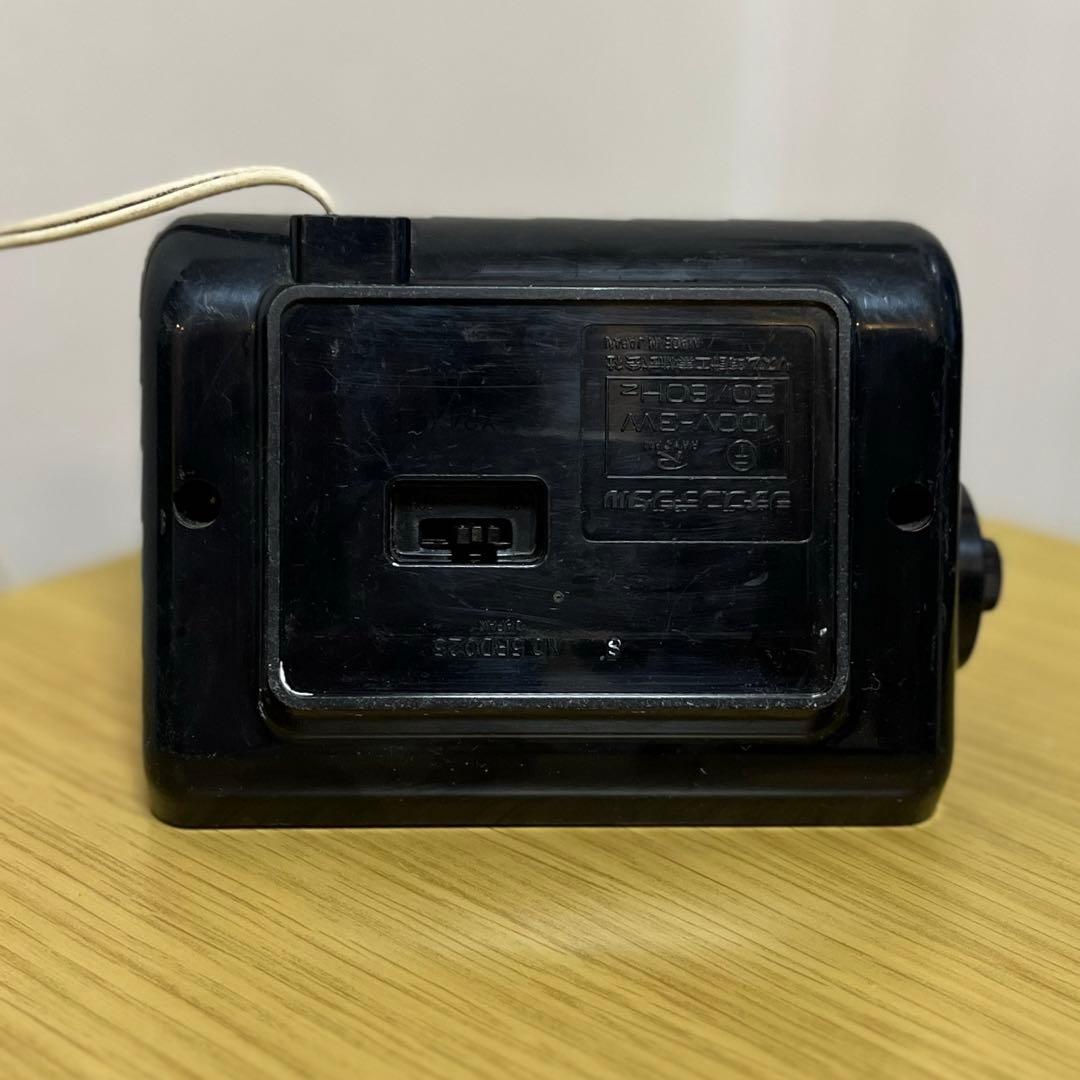 【整備済み動作正常】 CITIZEN パタパタ時計 ハイリーフ・カーチス 赤色