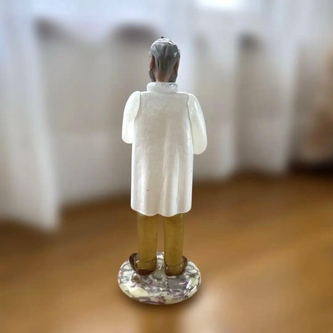 ボヘミアンガラス　ドクター人形　内科医