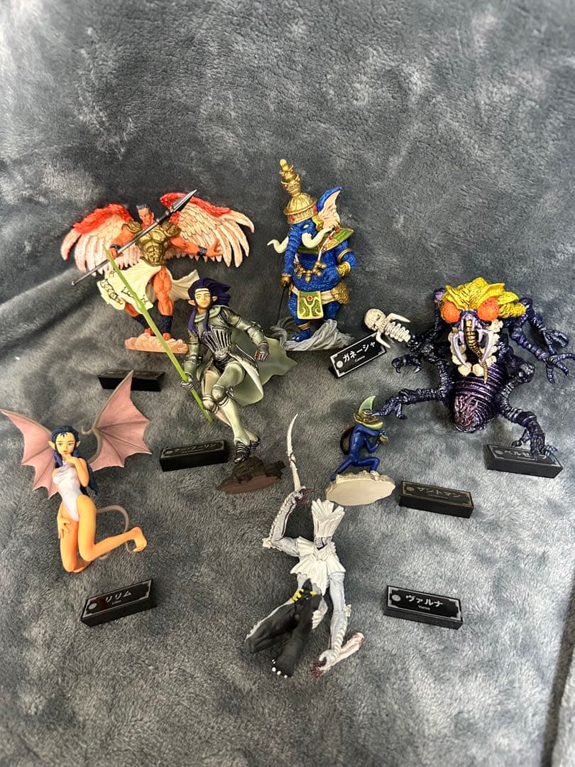 【中古】女神転生 ワンフィギュア 悪魔召喚録第一集～第六集（外箱無）