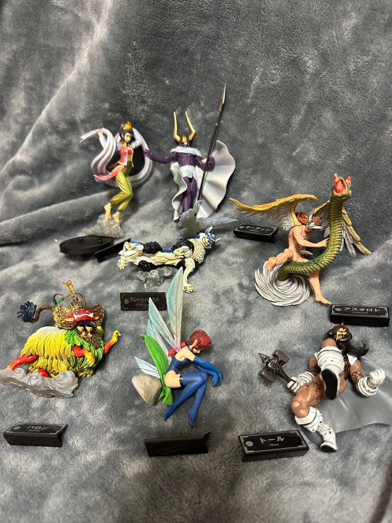 【中古】女神転生 ワンフィギュア 悪魔召喚録第一集～第六集（外箱無）