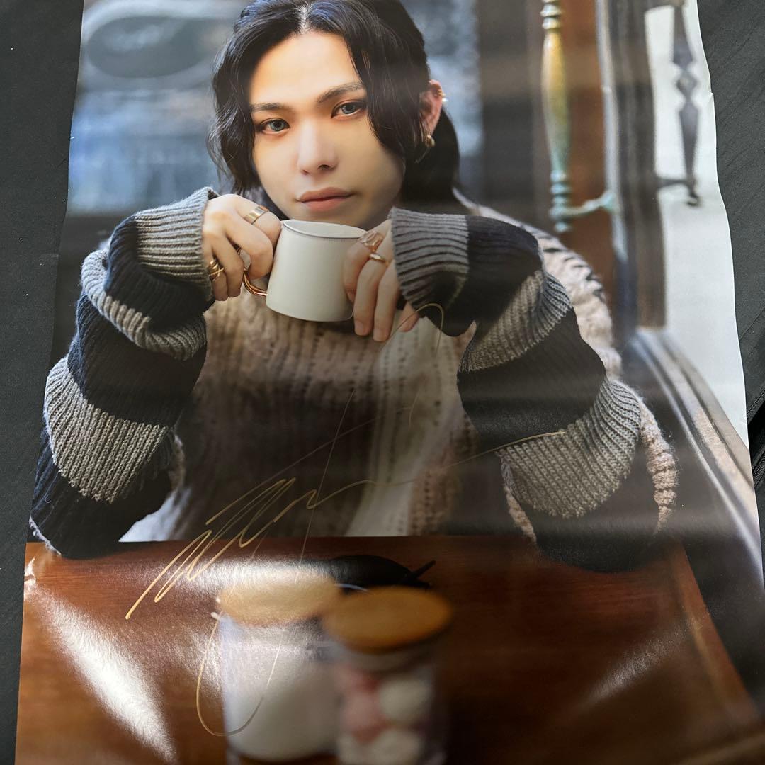 サイン入り ポスター 末吉秀太