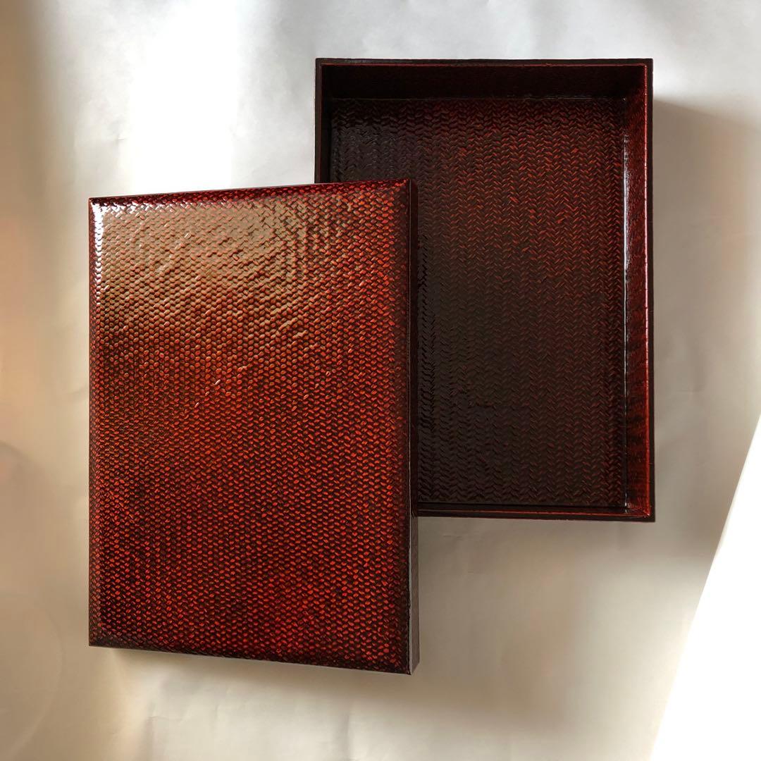 籃胎漆器　箱物