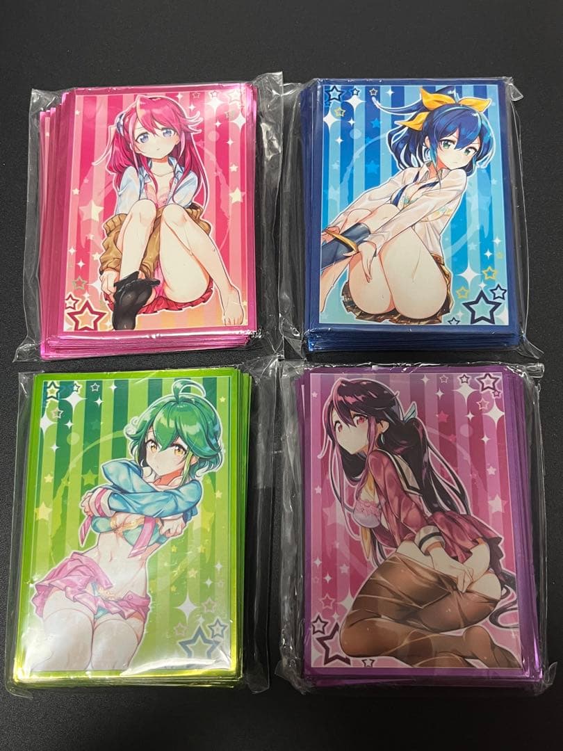 初版 ミッドナイトブルー 柚子シリーズ 雨濡れver スリーブ にじゅ