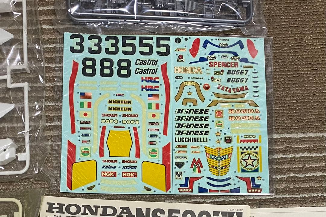 1/12 タミヤ ホンダNS500 スターティングライダー