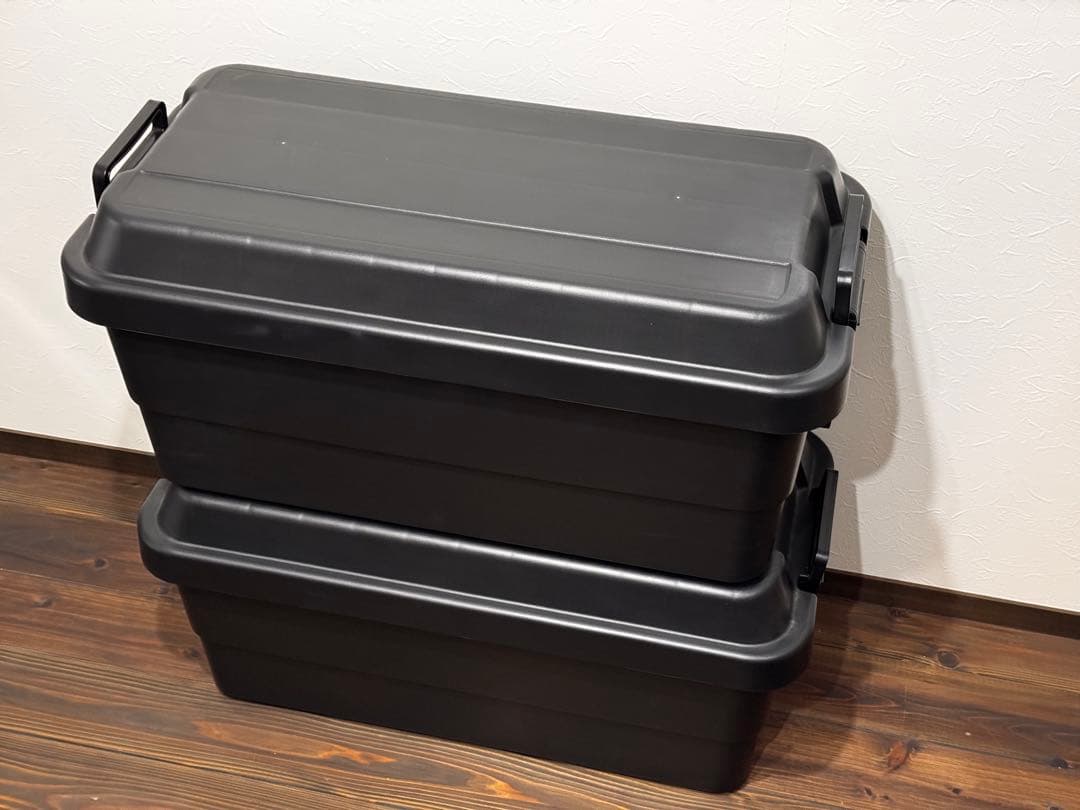 ３個セット トランクカーゴ 無印良品コンテナボックス RISU TRUSCO