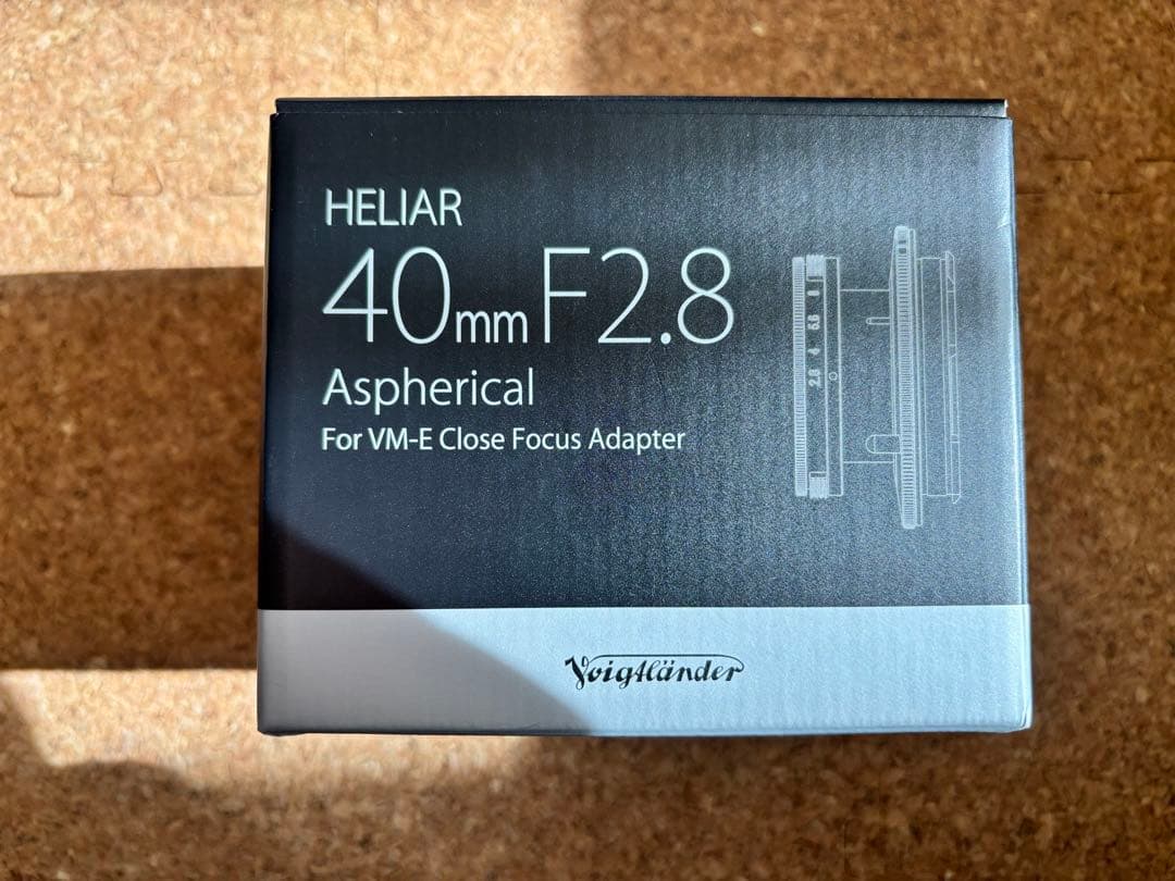 レア！コシナ voigtlander HELIAR 40mm F2.8