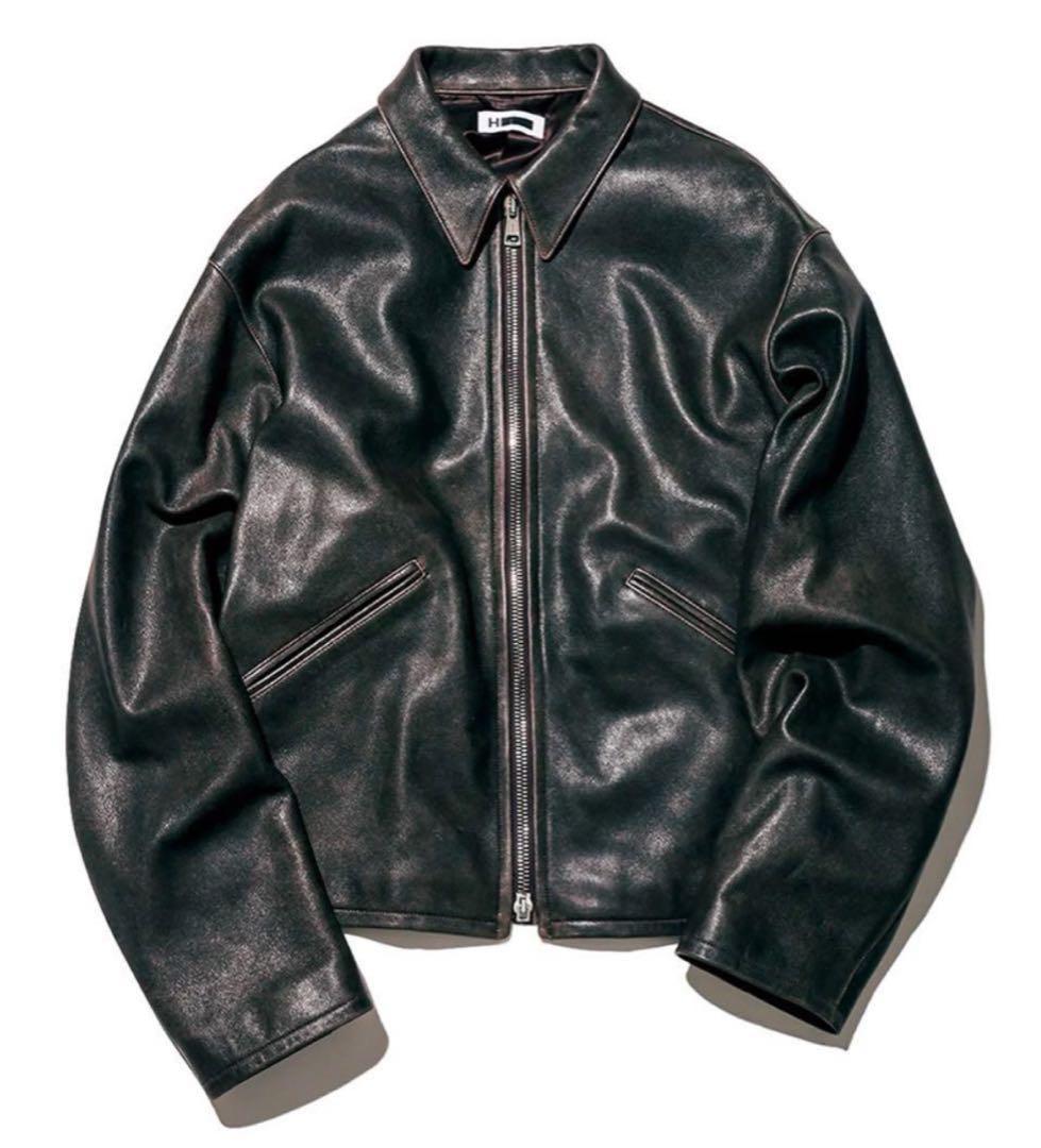 羊革 シープレザー 70s スポーツジャケット H BEAUTY&YOUTH