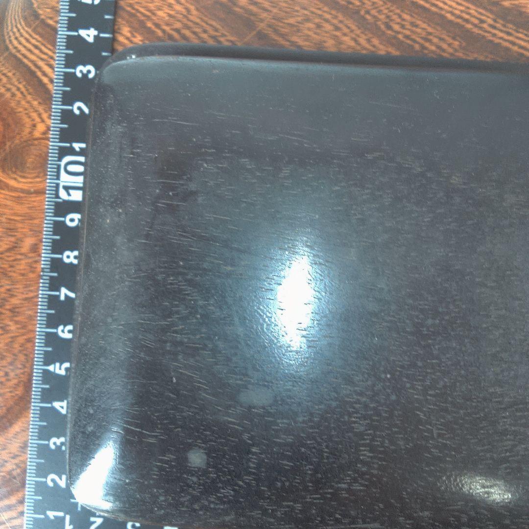 骨董６木製円形茶道具 蓋付き 約10cm