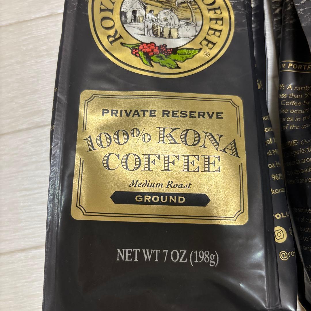KONA100% ロイヤルコナコーヒー（粉）2袋