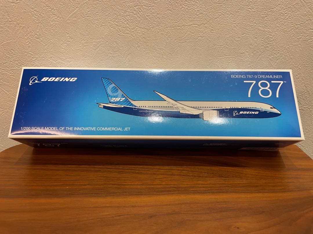 ボーイング公式 787-9 1/200 新品未使用
