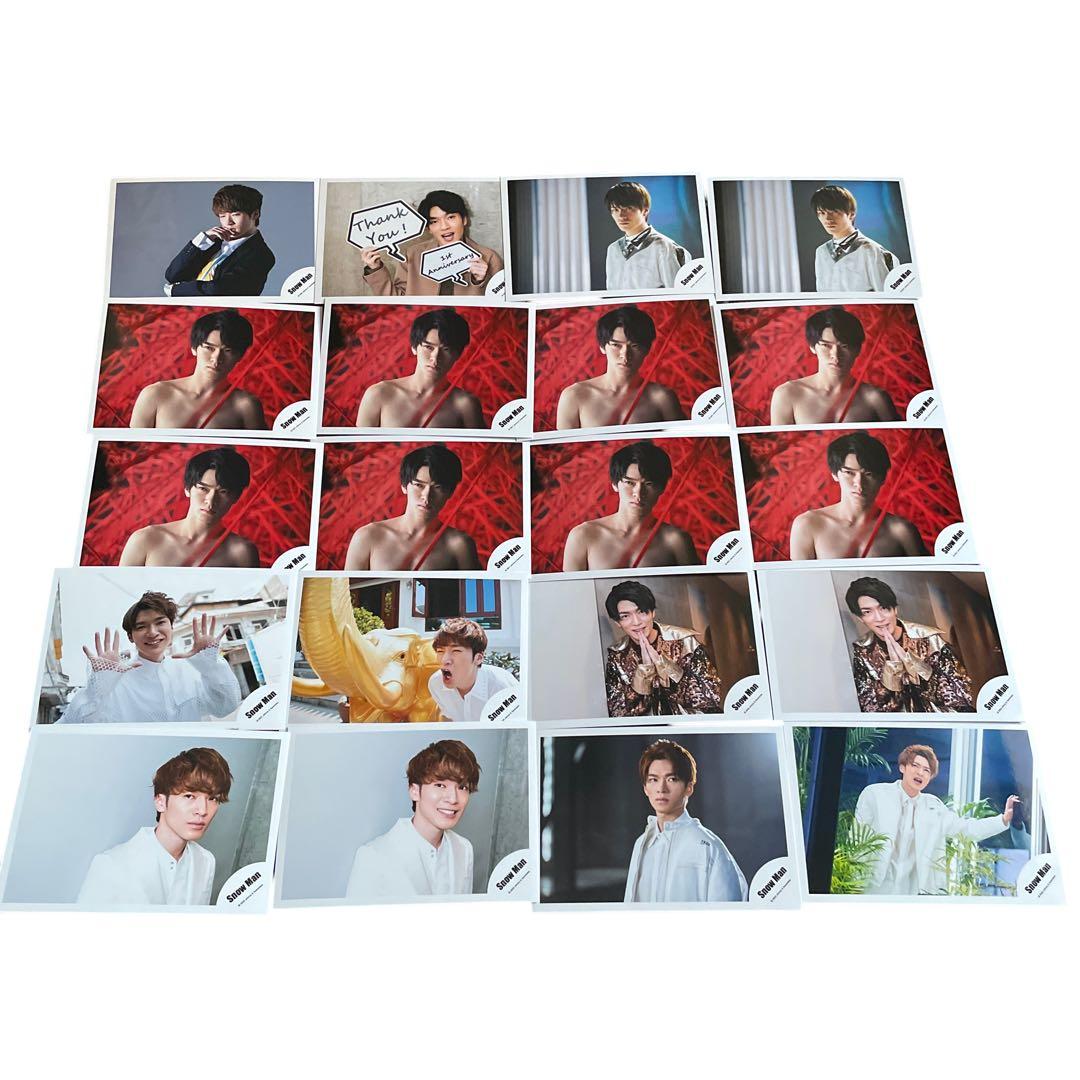 Man　スノーマン　ふっか　深澤辰哉　公式写真　生写真　オフショ　まとめ